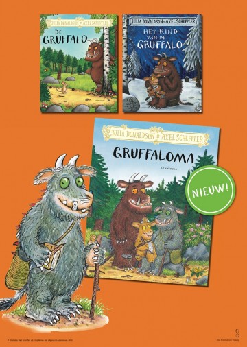 A2 gruffalo drieluik