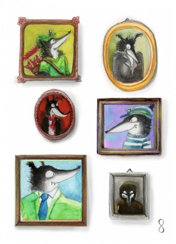 A6   ansichtkaart   robijntje